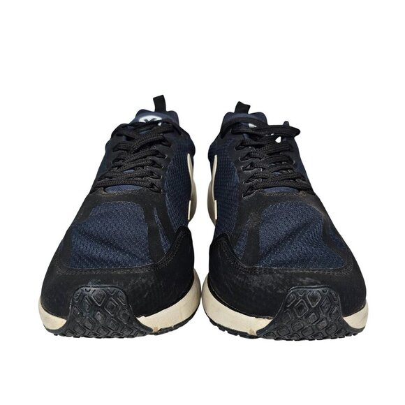 Veja Condor 2 Alveomesh Mens 8 Running Sneakers Shoes Navy Black Off-White - Picture 10 of 12